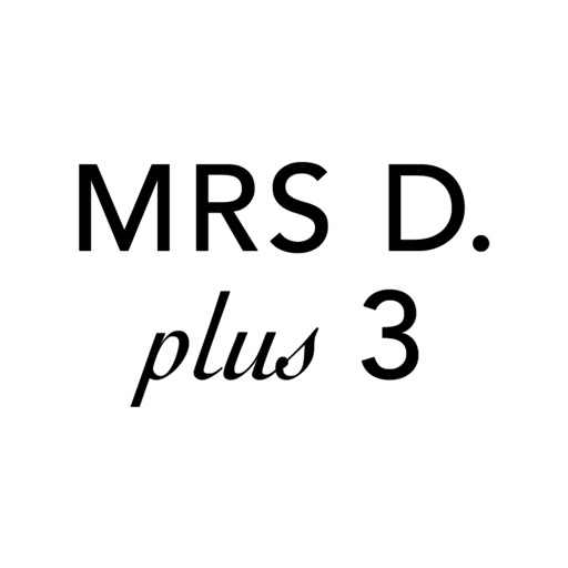 Mrs D plus 3 icon