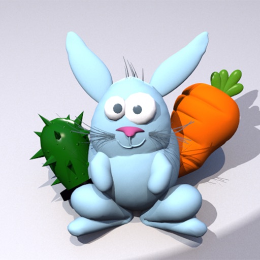 Jump Bunny 3D Icon