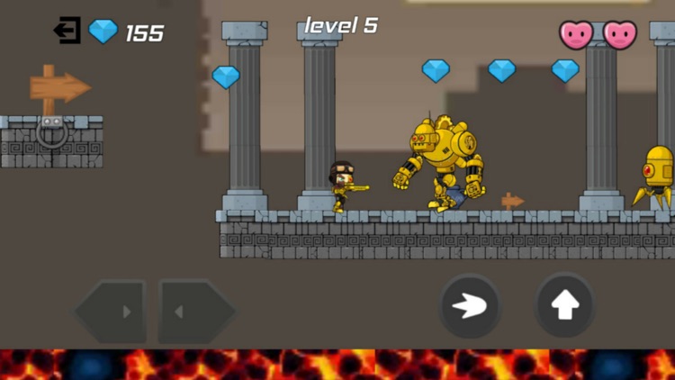 Kill The Dummy Boss Robots 3 (a jump shooter game)