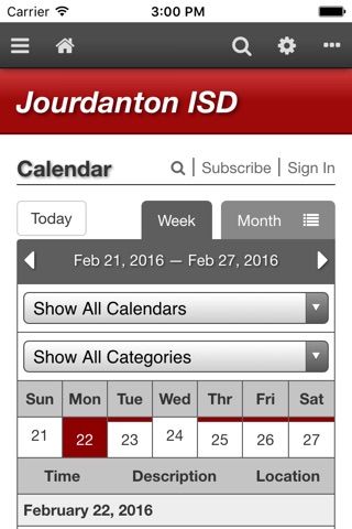 Jourdanton ISD screenshot 2