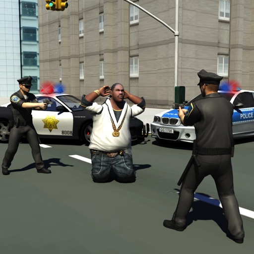 Russian Real Police Driver Crime City Simulator iOS App