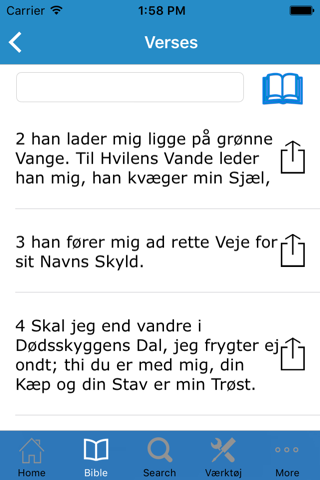 Bibelen på Dansk (The Holy Bible in Danish) screenshot 3