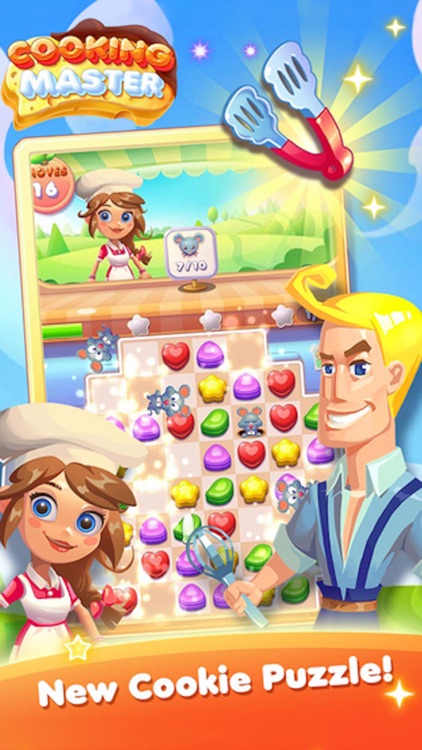 Cookie Chef - 3 match puzzle crush mania game