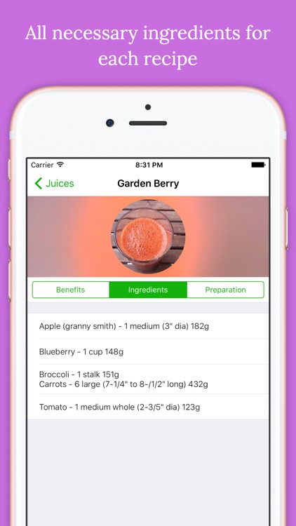 Detox Healthy Juice Recipes screenshot-3