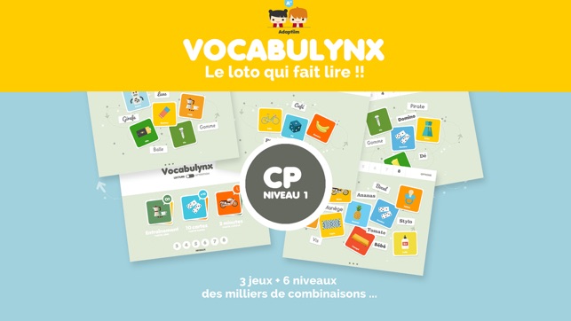 VOCABULYNX CP 1 ( Lecture des sons a,e,i,o,u )(圖1)-速報App