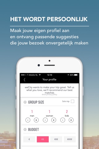 weCity Guide Amsterdam screenshot 4