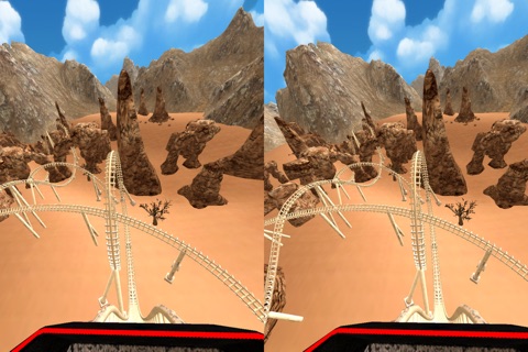 VR Roller Coaster for Google Cardboard screenshot 4