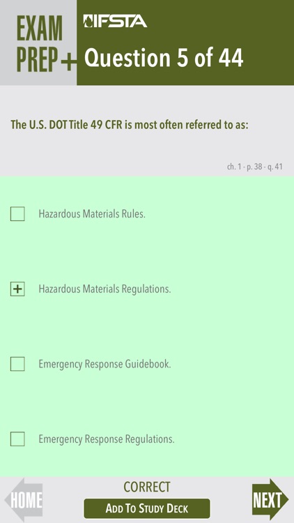 Hazardous Materials for First Responders 4th Edition Exam Prep Plus screenshot-3