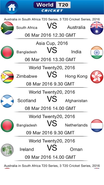 Cricket World T20