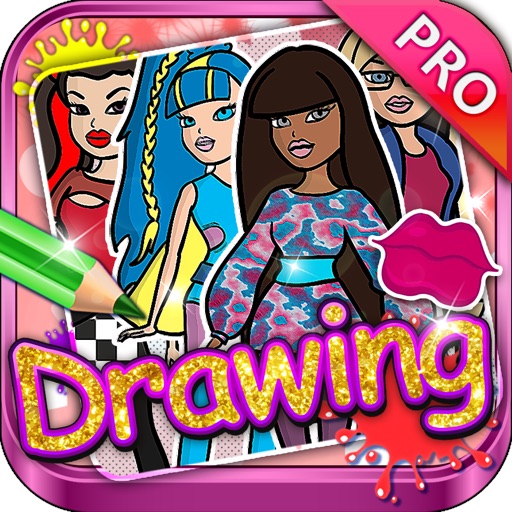 Drawing Desk Draw and Paint Coloring Books Pro - 