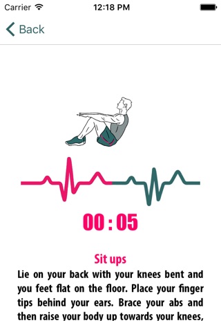 Abs Core workout – personal trainer screenshot 3