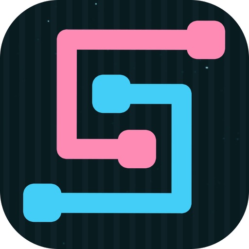 Happy Line - Link two dots with the brakes to hit goal iOS App