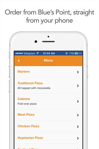 Blues Point Gourmet Pizza screenshot 2