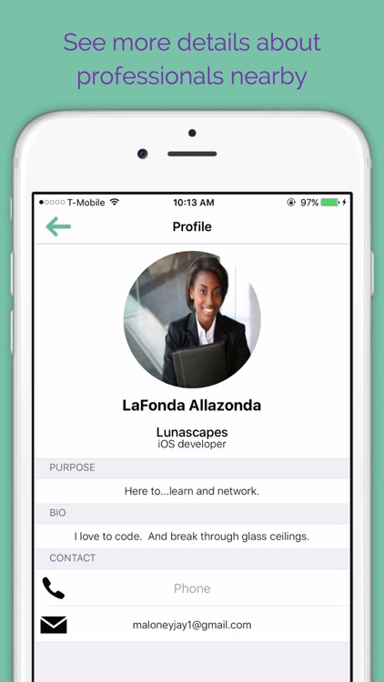 IntroScope - Location Based Professional Networking: Here and Now!