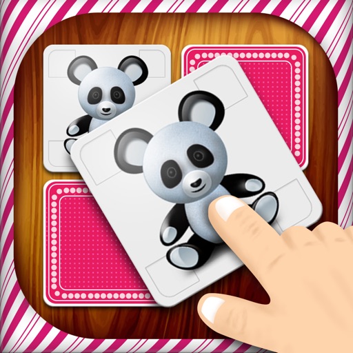 Memory Matching Game For Kids With Cute Card Pairs You Need To Find Icon