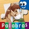 Spanish First Words Book and Kids Puzzles Box: Kids Favorite Activity Center in an Interactive Playing Room