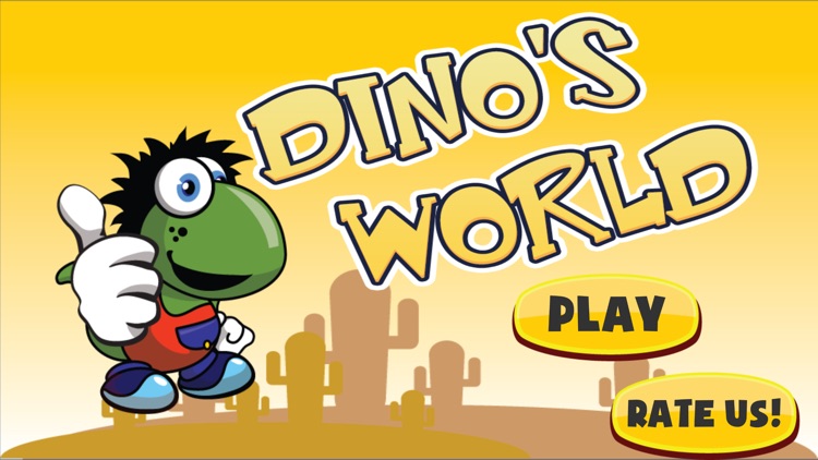 Amazing Dino World - Classic Platform Game for kids and adults