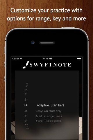 Swyftnote - Play along with music flash cards screenshot 4