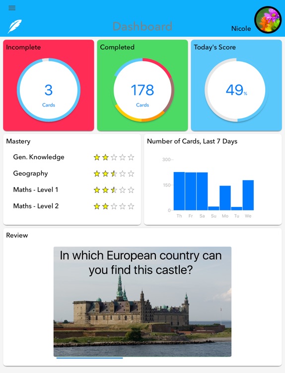 IQuinas Lite - Multi-User Flashcards for Memorization and Study