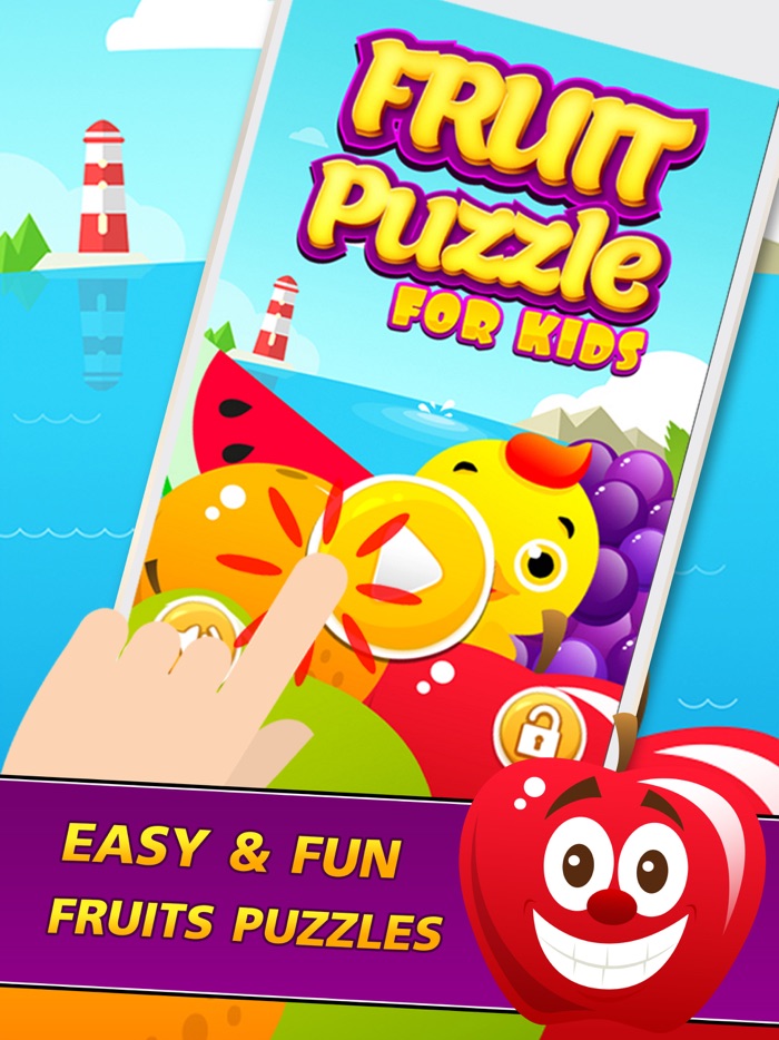 Fruits Puzzle For Kids