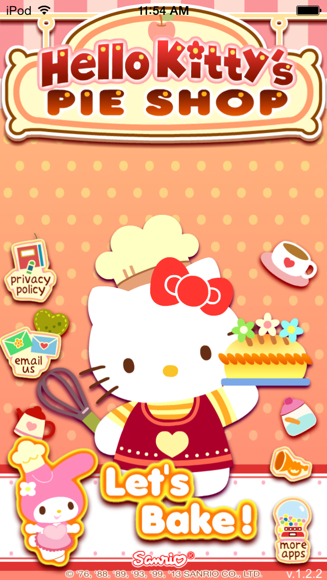 Screenshot #1 pour Les tourtes de Hello Kitty