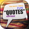 Daily Quotes Inspirational Maker “ The Vintage ” Fashion Wallpaper Themes Pro