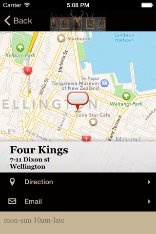 Four Kings/ Five Stags Wellington screenshot 4