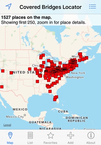 Covered Bridges Locator screenshot 4