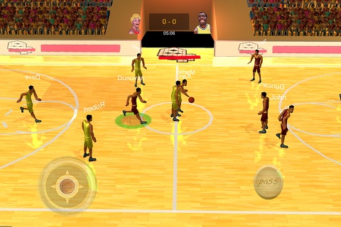 Future Basketball International 3D screenshot 2