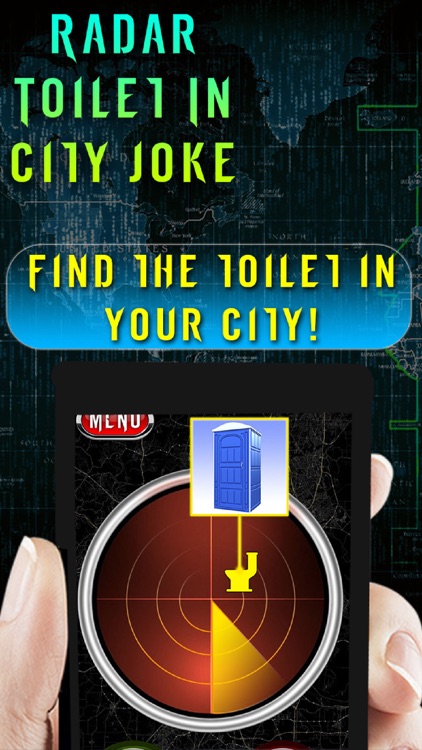 Radar Toilet In City Joke