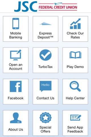 JSC Federal Credit Union Mobile screenshot 2