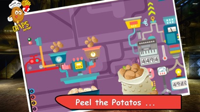 How to cancel & delete Potato Chips Factory Simulator - Make tasty spud fries in the factory kitchen from iphone & ipad 3