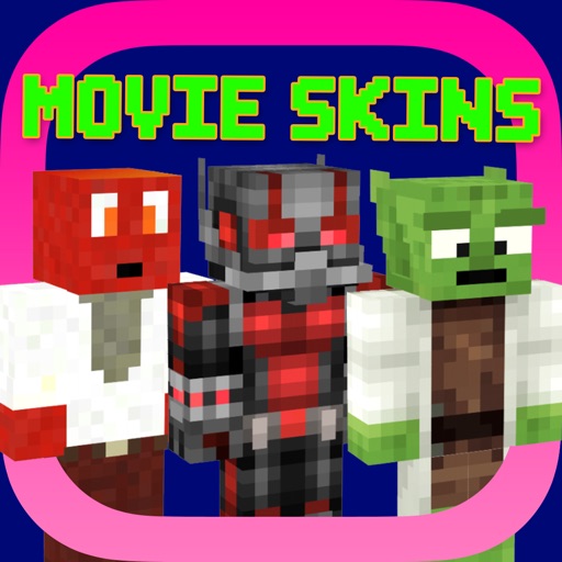 Movie Skins for PE - Best Skin Simulator and Exporter for Minecraft Pocket Edition Lite icon