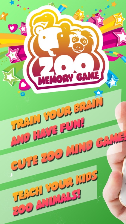 Zoo Memory Game Free – Animal Card Matching for Kids and Toddlers to Exercise Concentration