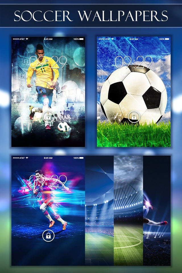 Soccer Wallpapers & Backgrounds HD - Home Screen Maker with True Themes of Football screenshot 3