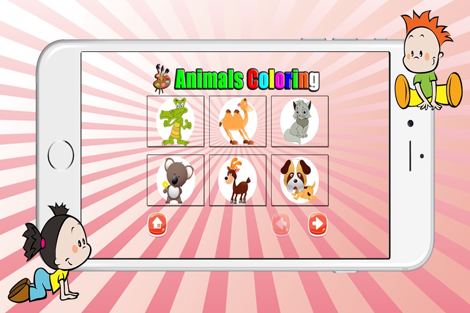 Animal Coloring Book And Puzzles Games For Kids 1 screenshot 3