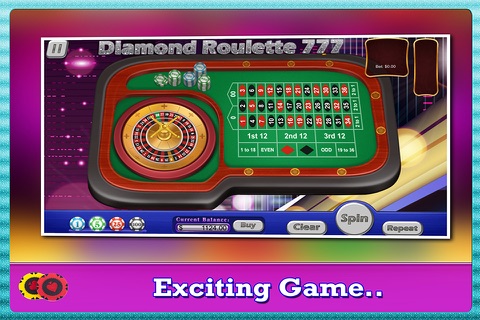 OMG Diamond  Roulette 777 - Free Roulette screenshot 4