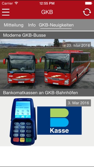 GKB - Bahn und Busbetrieb(圖2)-速報App