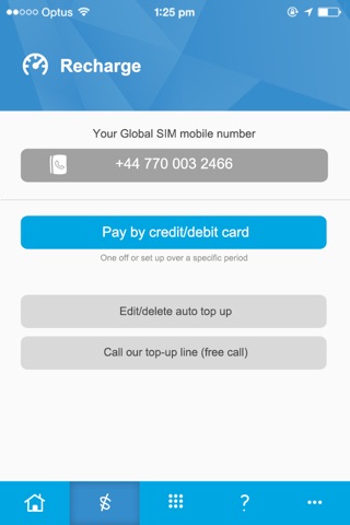 United Global SIM screenshot 4