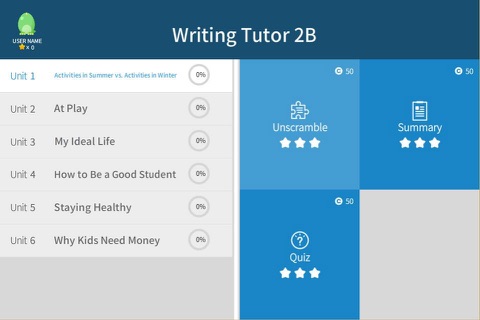 Writing Tutor 2B screenshot 4