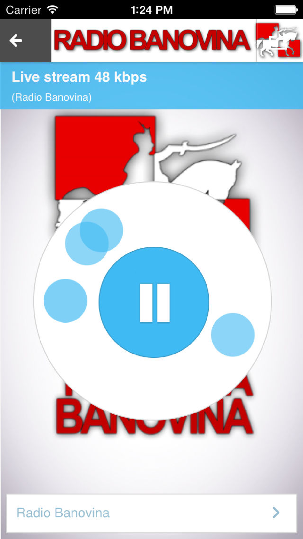 Radio Banovina Free Download App for iPhone 