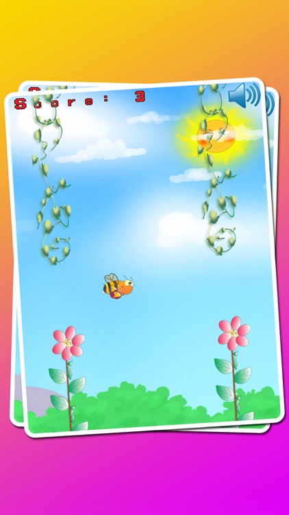 Flappy Bee : The Flappy Bee Fly Adventure World Free Games For Kids & Adults Classic Wings
