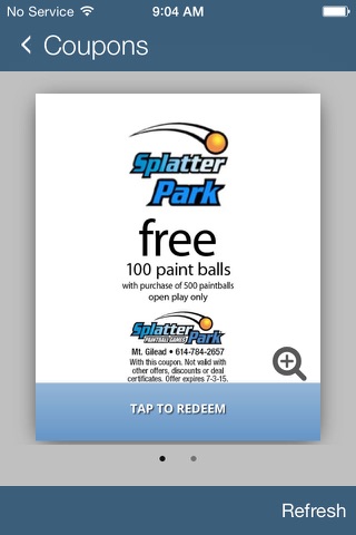 SplatterPark Paintball Games screenshot 3