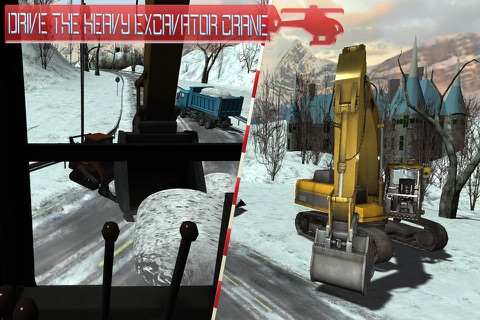 Helicopter Crane Transporter : Enjoy Heli Flight Simulator, Truck Simulation and Excavator Operator screenshot 2