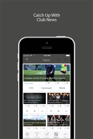 Fan App for London Broncos screenshot 3
