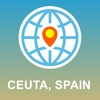 Ceuta, Spain Map - Offline Map, POI, GPS, Directions