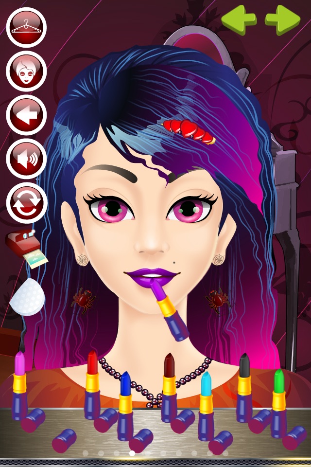 Spooky Makeover - Halloween Makeup & Kids Games screenshot 4