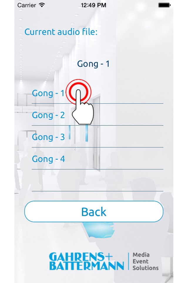 G+B Event Gong screenshot 3