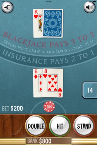 Blackjack Classic Free screenshot 3
