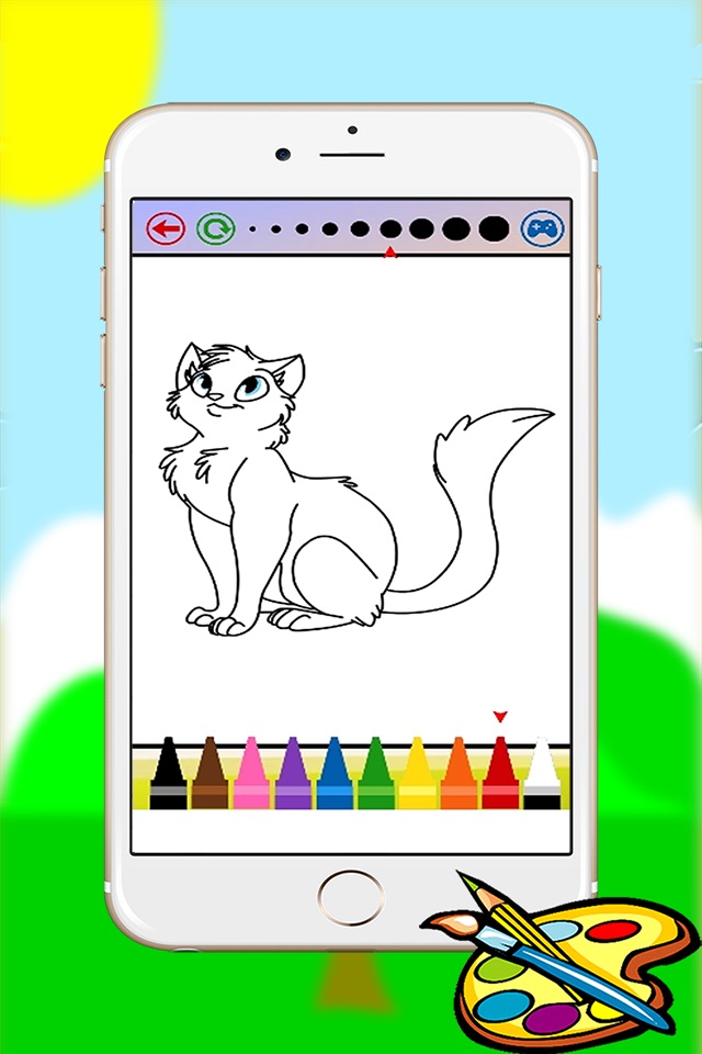 Coloring Book The Cat For kids of all ages screenshot 4
